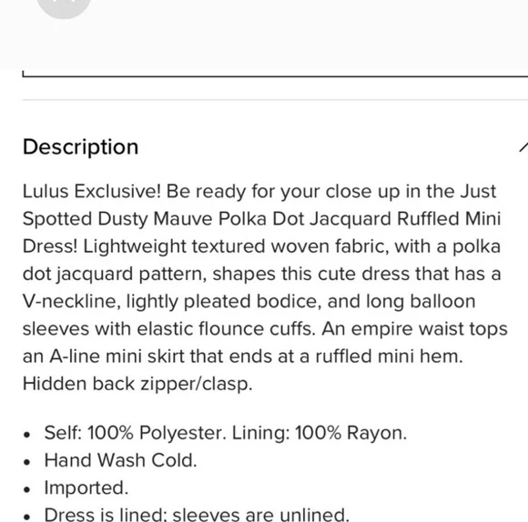 Lulus Mini Dress - Picture 8 of 8